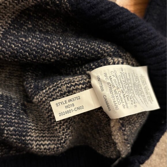 Madewell | Cardiff Checkerboard Crewneck Sweater | XS - Picture 11 of 12